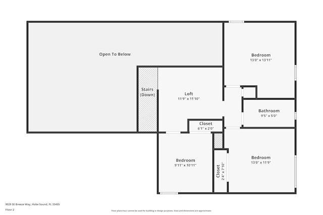 9029 SE Breeze Way, Hobe Sound, FL 33455 - floor plan