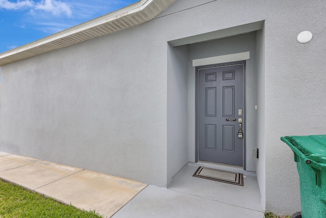 view of property entrance