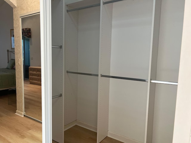 view of closet