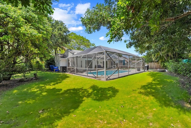 exterior space with a patio area and a lanai