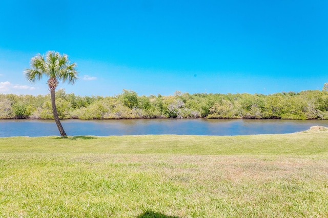 property view of water