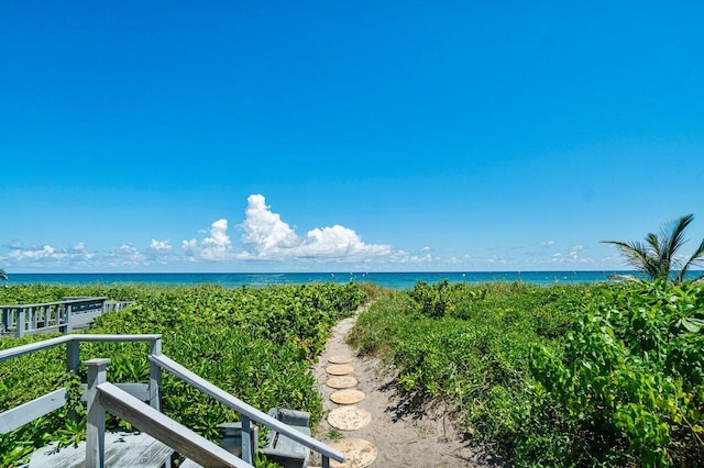 property view of water