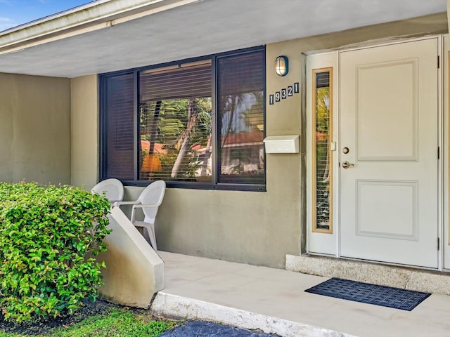 view of property entrance