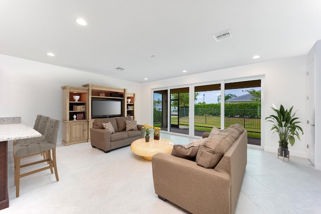 view of living room