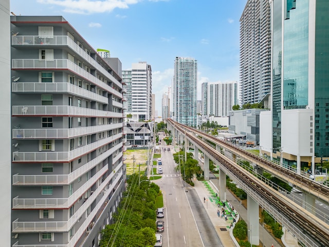 view of property's view of city