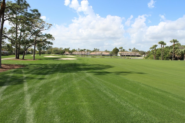 surrounding community featuring a yard