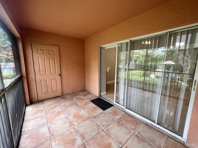 exterior space featuring a balcony