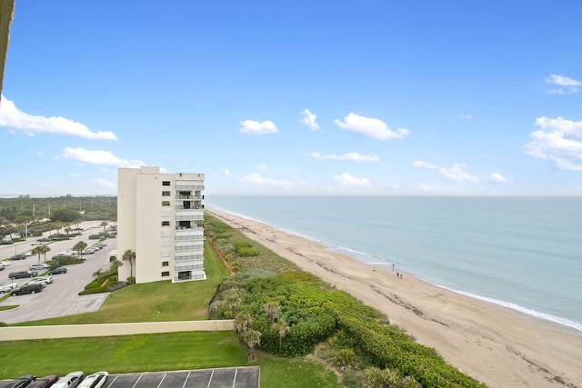 water view with a beach view