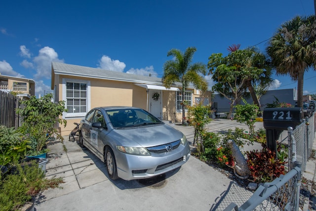 view of ranch-style home