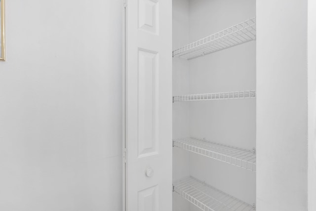 view of closet