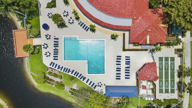 7825 Lexington Club Blvd Unit B, Delray Beach, FL 33446 - drone / aerial view