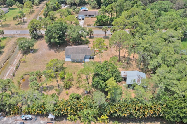 view of aerial view