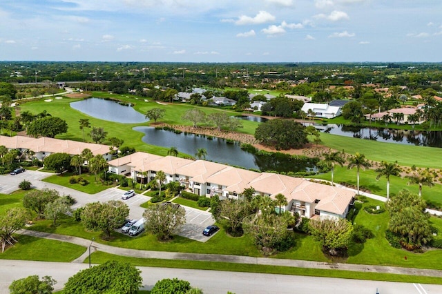 10695 Quail Covey Rd Azalea, Unit Azalea, Boynton Beach, FL 33436 - aerial view of residential area with a large body of water and a golf course
