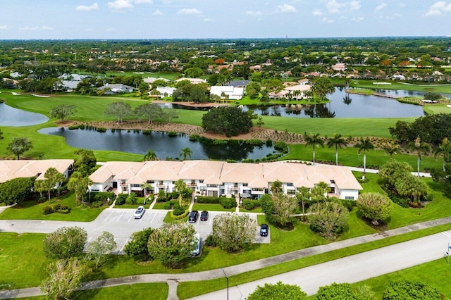 10695 Quail Covey Rd Azalea, Unit Azalea, Boynton Beach, FL 33436 - aerial view of residential area featuring a nearby body of water and a golf club