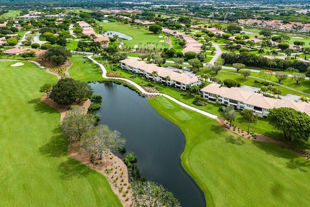 10695 Quail Covey Rd Azalea, Unit Azalea, Boynton Beach, FL 33436 - aerial view of residential area with a nearby body of water and a golf club