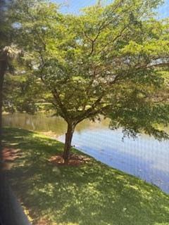 view of water feature