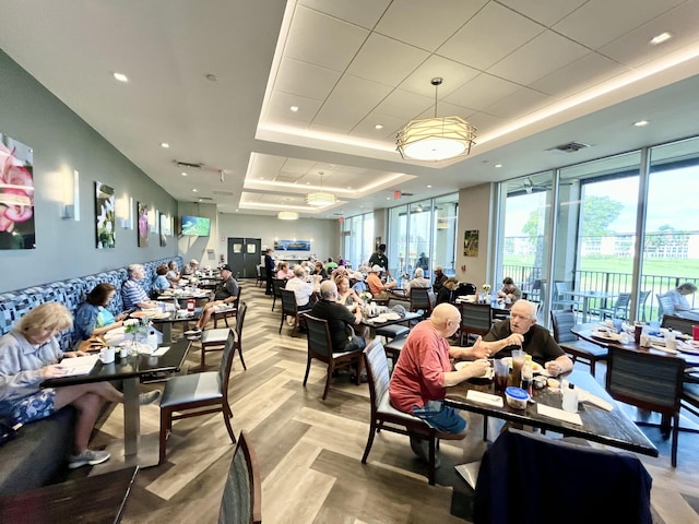 view of community lobby