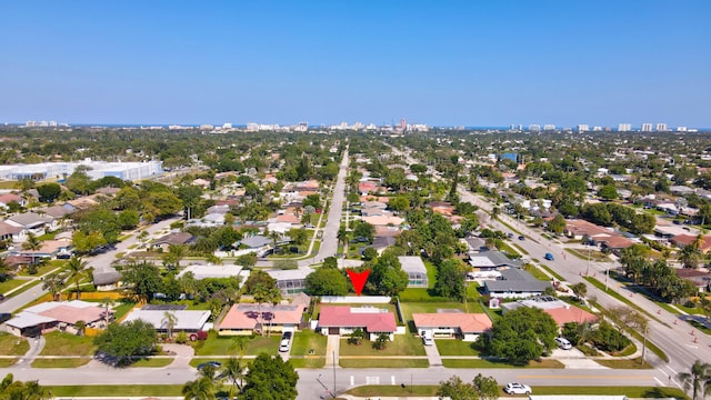 view of drone / aerial view