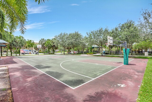 surrounding community featuring a playground