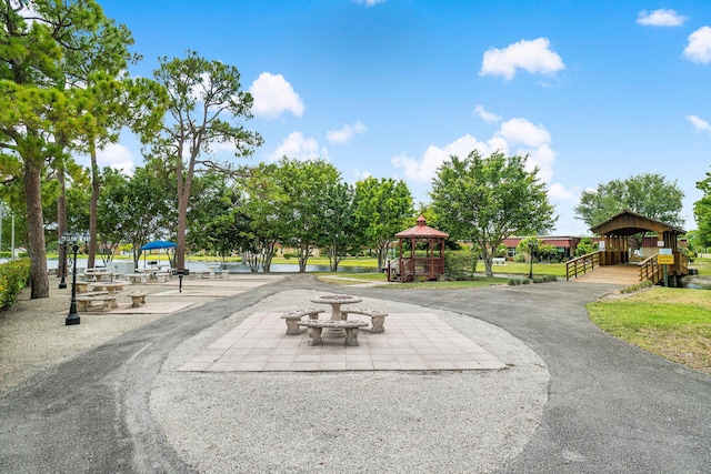 surrounding community featuring a gazebo