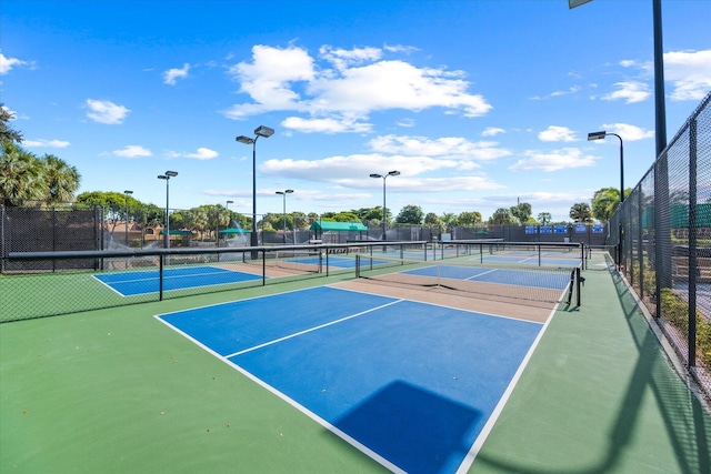 view of sport court with basketball court