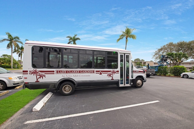 view of vehicle parking