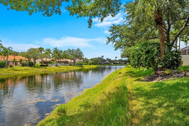 property view of water