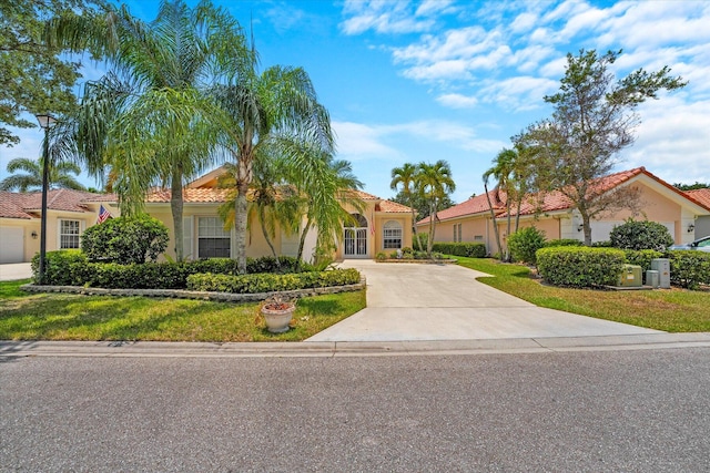 view of mediterranean / spanish house