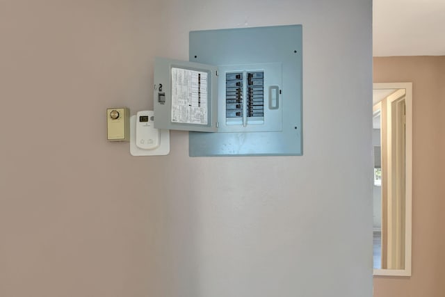 utilities with electric panel