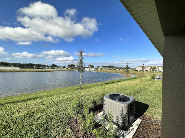 view of water feature