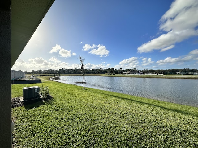 property view of water