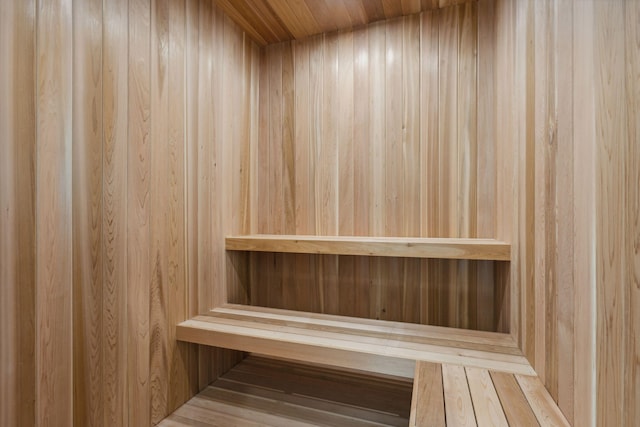 view of sauna / steam room