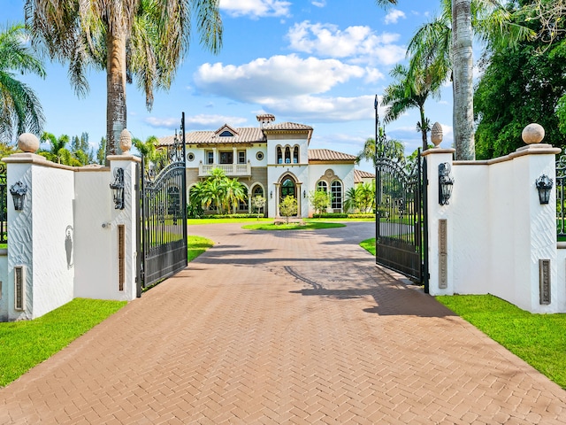 view of gate