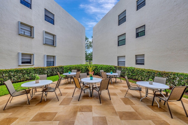 view of patio