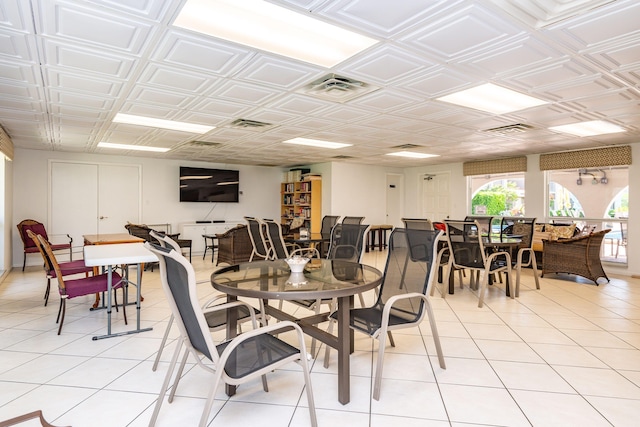 view of dining space