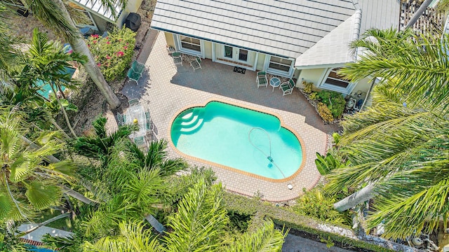 pool featuring a patio