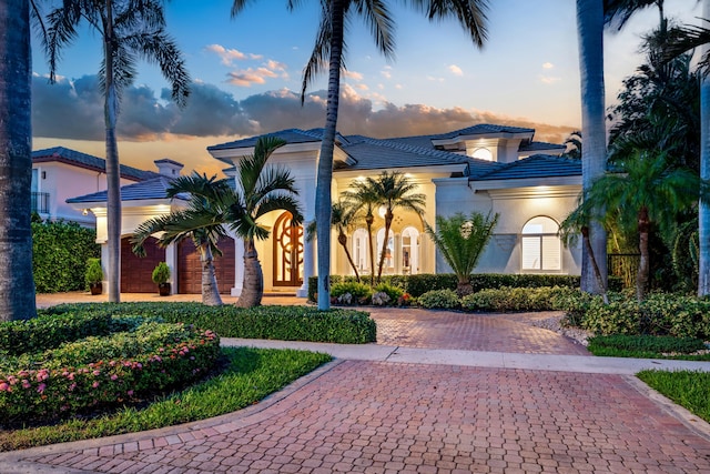 view of mediterranean / spanish-style house