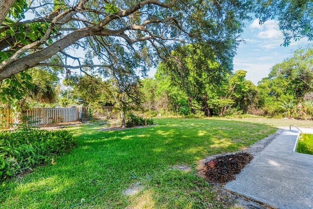 view of yard