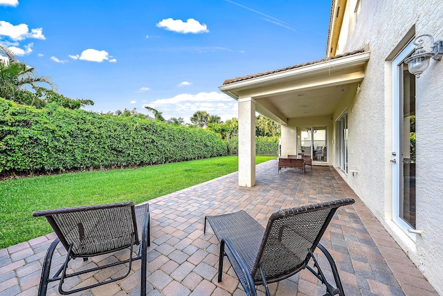 view of patio