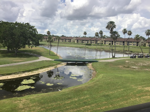 property view of water