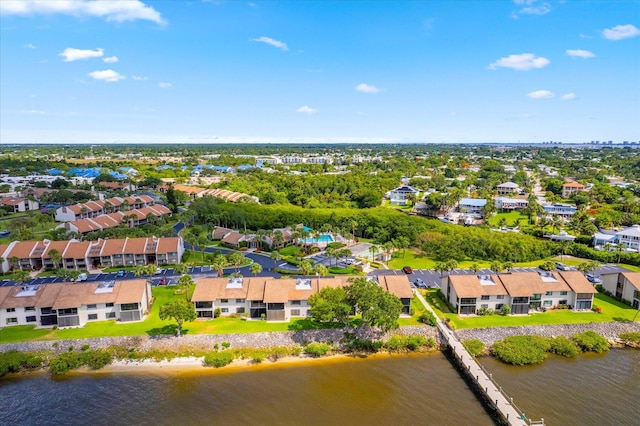 1600 NE Dixie Hwy Unit 10-205, Jensen Beach, FL 34957 - drone / aerial view of a large body of water