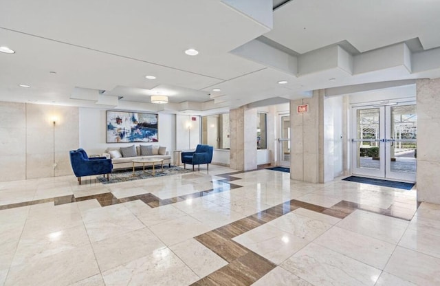 view of community lobby