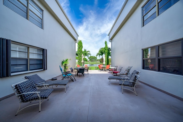 view of patio