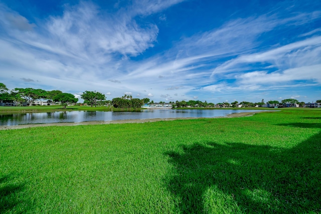 property view of water