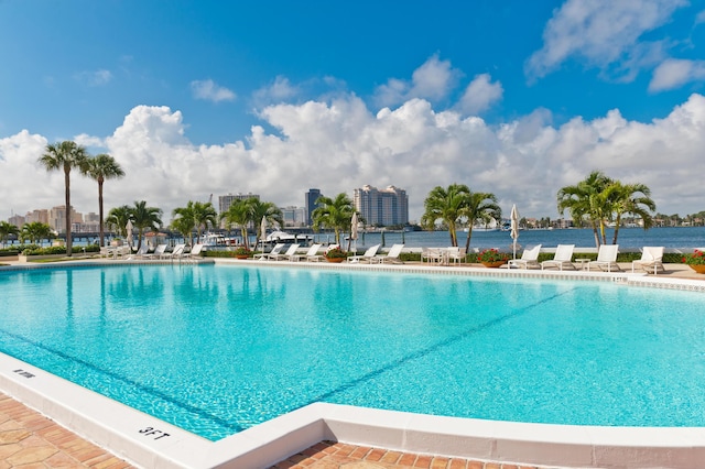 view of swimming pool