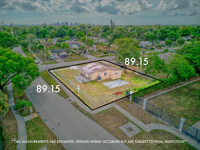 view of birds eye view of property