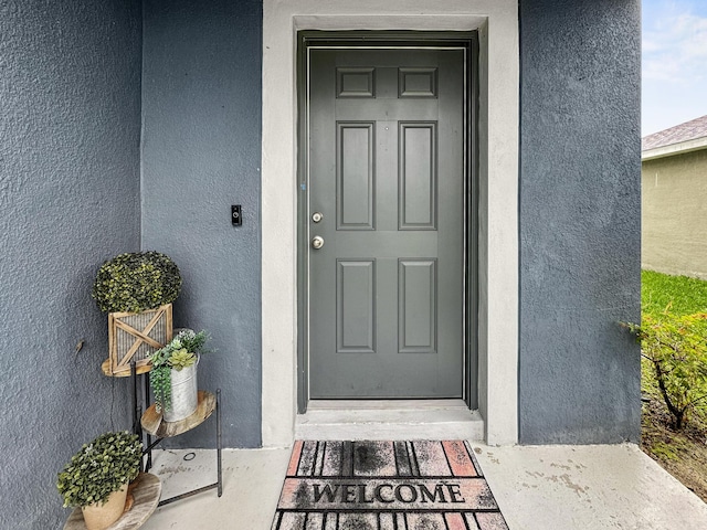 view of property entrance