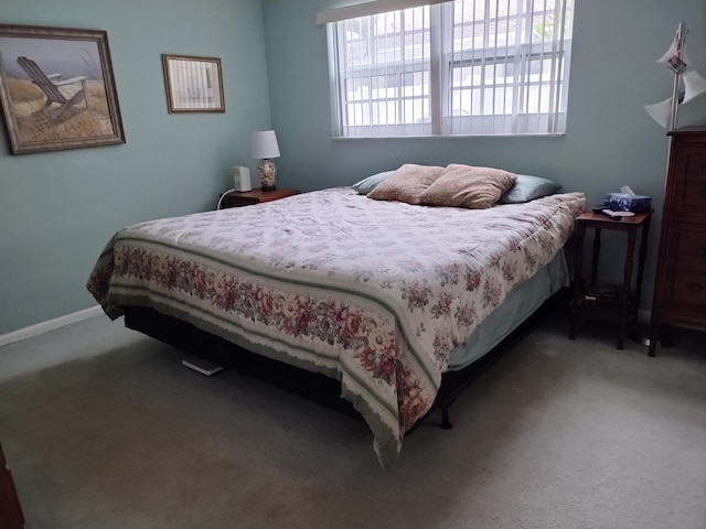 bedroom featuring carpet floors