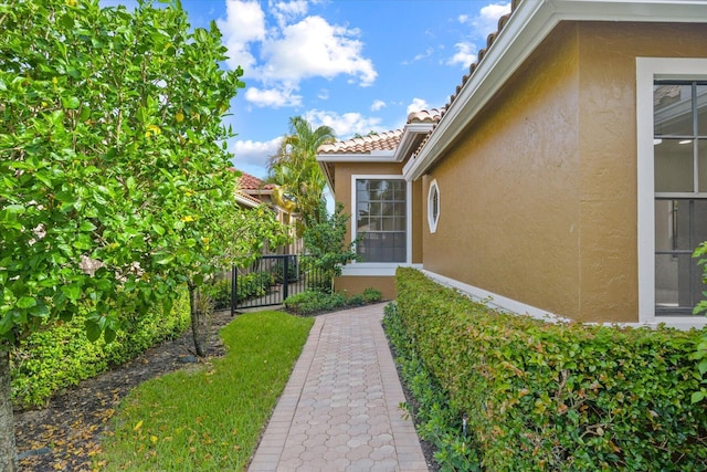 view of property entrance