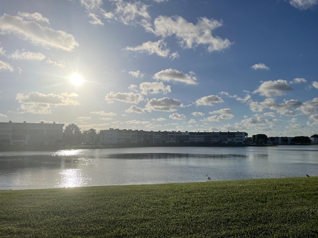 property view of water